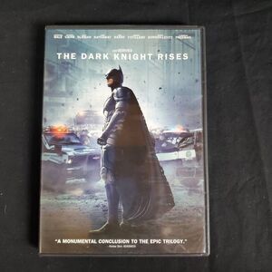 The Dark Knight Rises DVD Christian Bale Batman Final Chapter